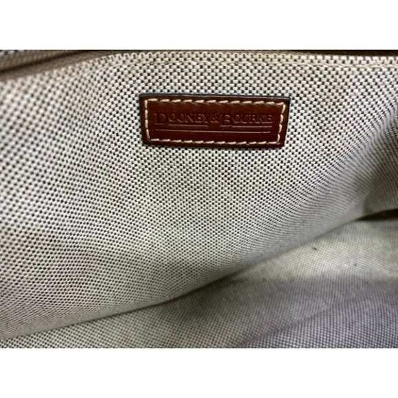 DOONEY & BOURKE Tan Brown Medium Size Doctor Bag - Picture 12 of 13